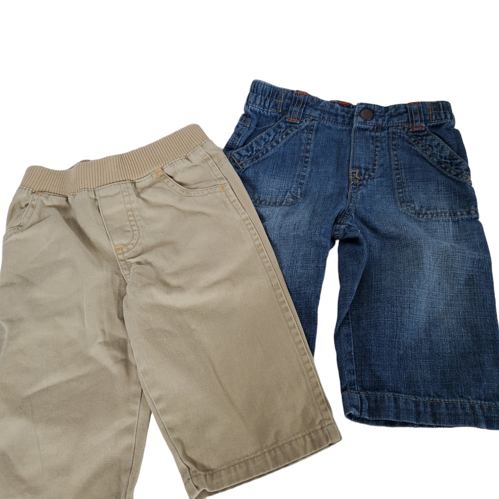 Gumballs Baby Boys Pants 6-9 Months Jean Khaki